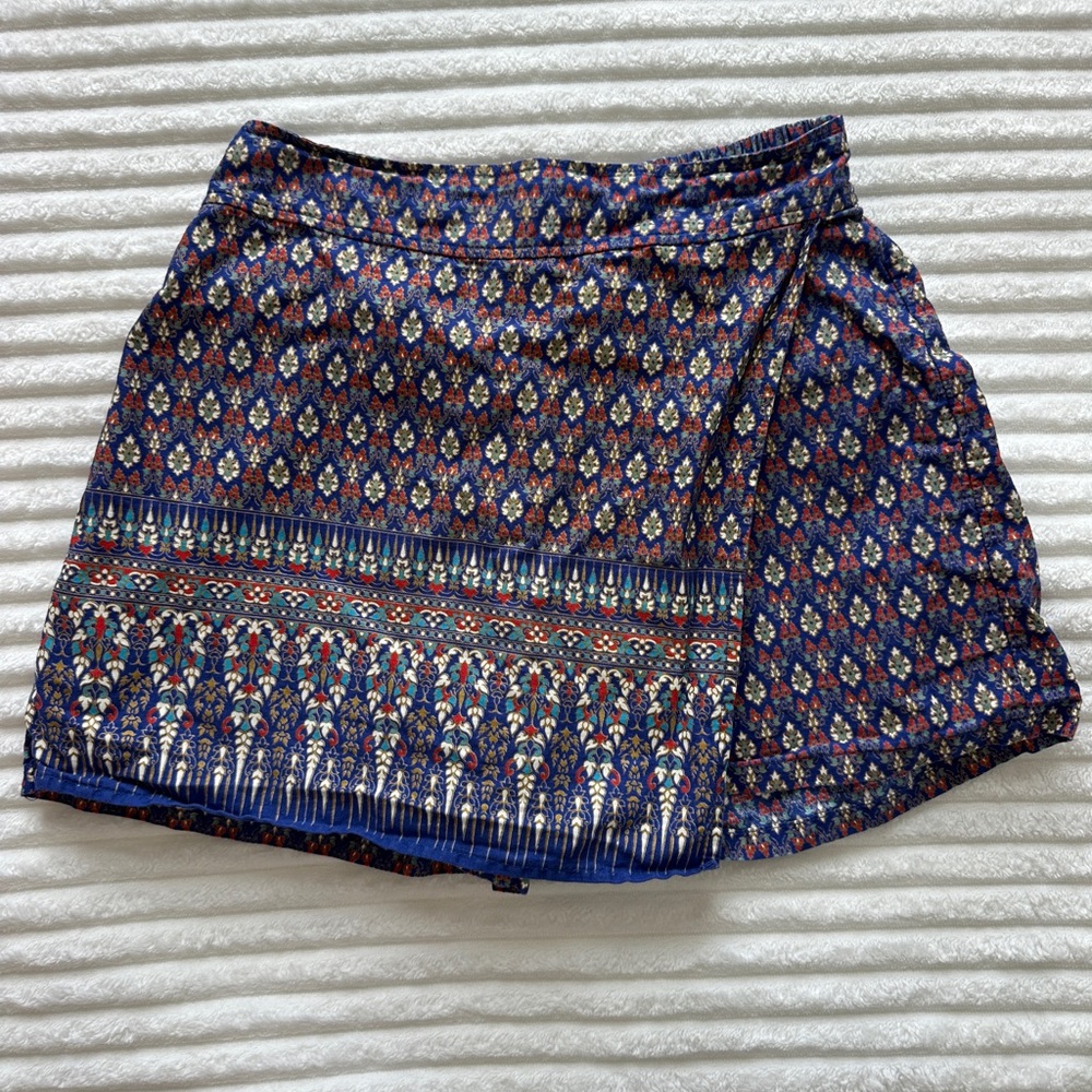 Floral Thai Patterned Skort